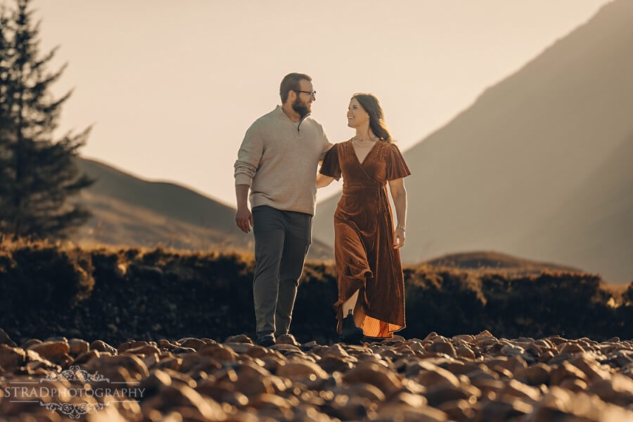 Summer Couple Photoshoot in Glencoe
