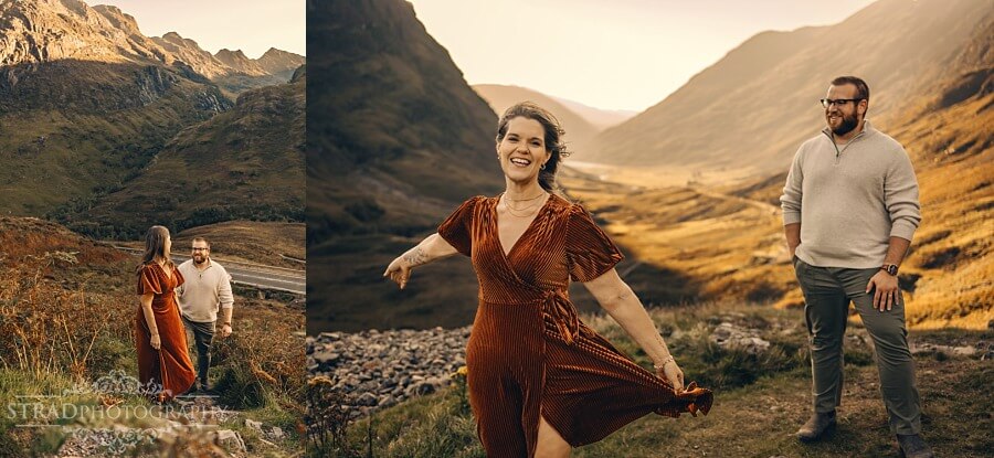 Summer Couple Photoshoot in Glencoe