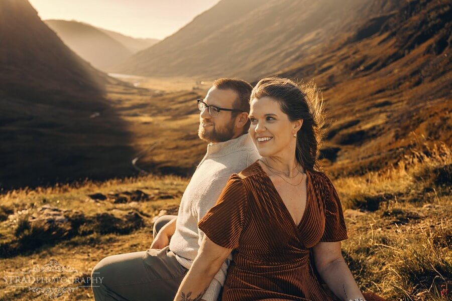 Summer Couple Photoshoot in Glencoe
