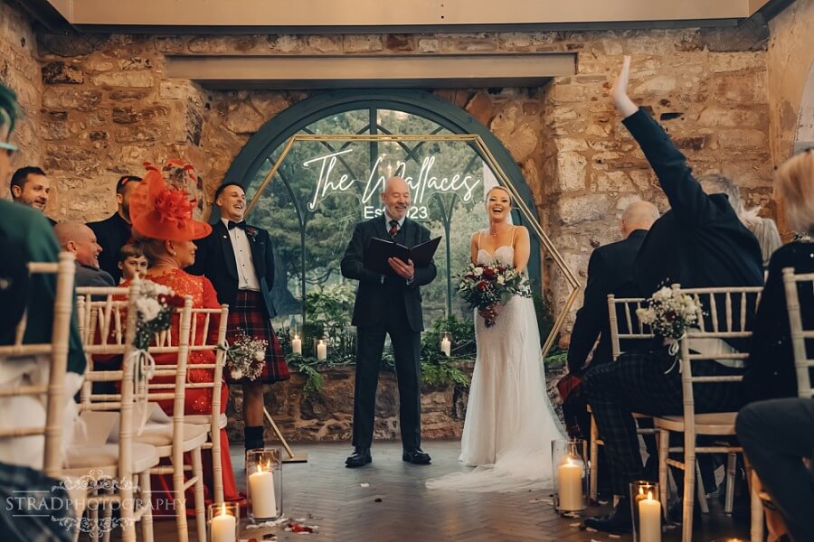 Broxmouth Courtyard wedding photography