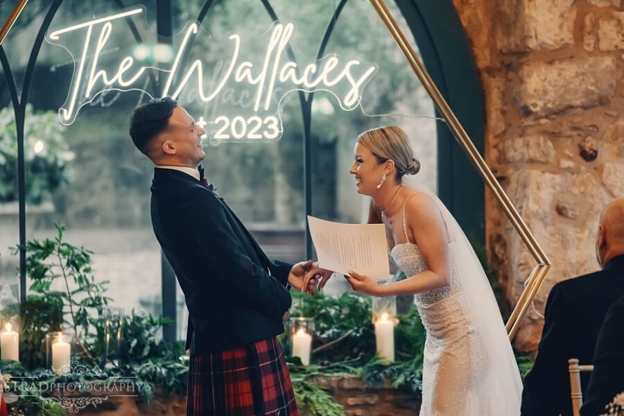 Broxmouth Courtyard wedding photography
