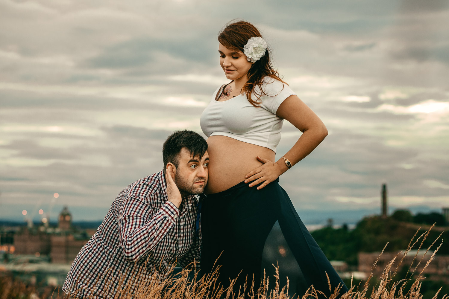 maternity photography glasgow