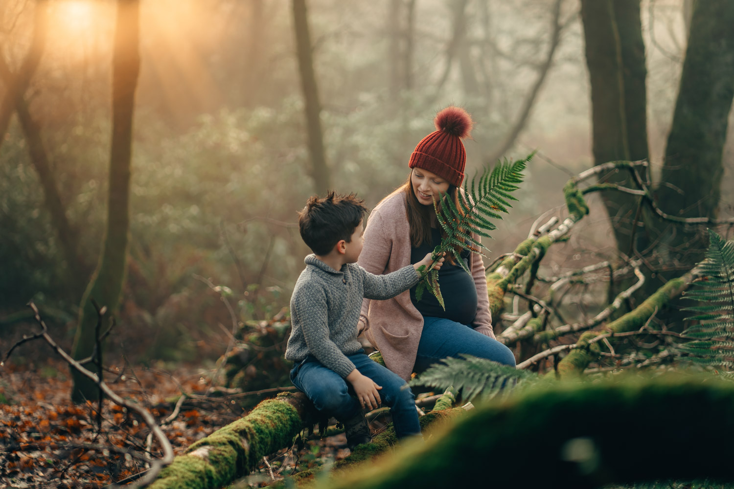 maternity photography glasgow