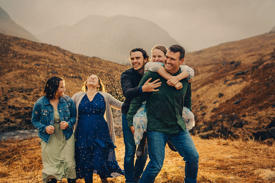 Scotland photoshoots in bad weather