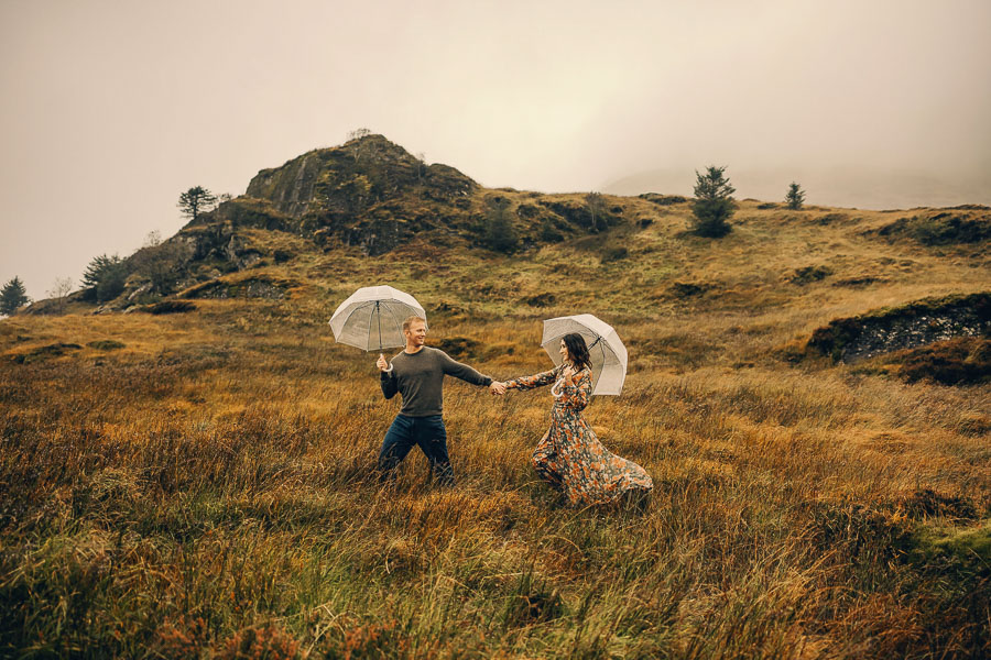 Scotland photoshoots in bad weather