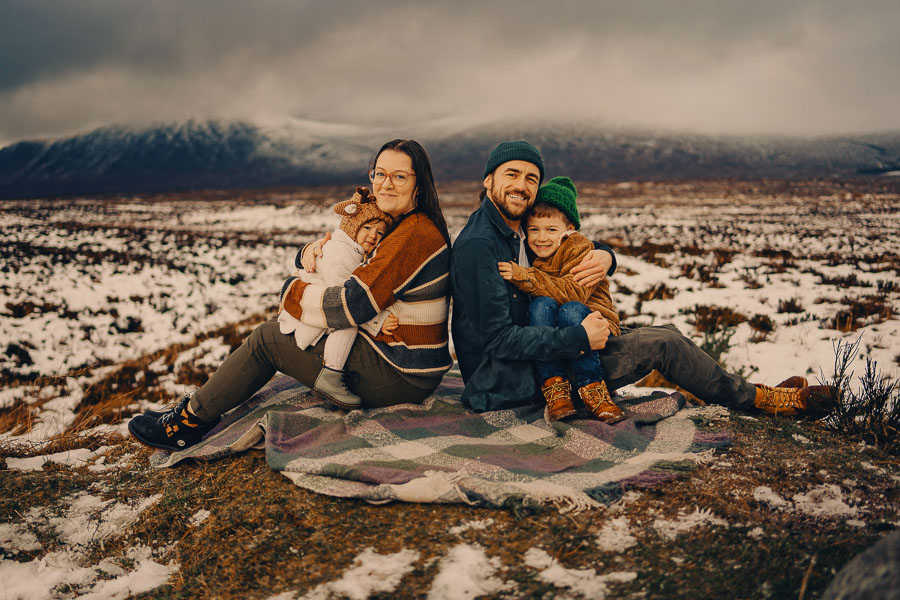 Scotland photoshoots in bad weather