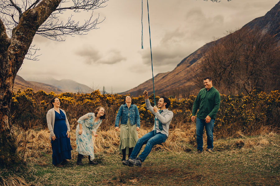 Scotland photoshoots in bad weather