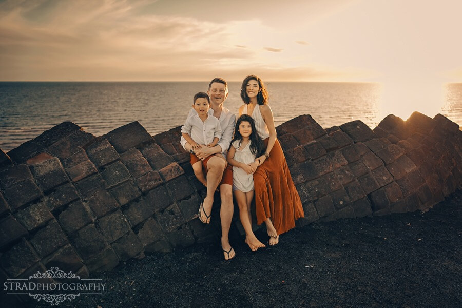 Irvine Beach Family Photoshoot in Scotland
