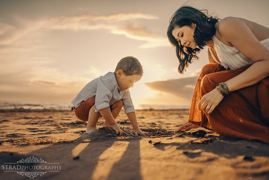 Irvine Beach Family Photoshoot in Scotland