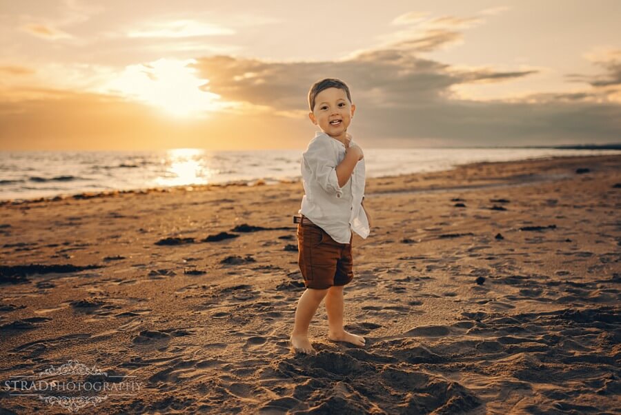 Irvine Beach Family Photoshoot in Scotland