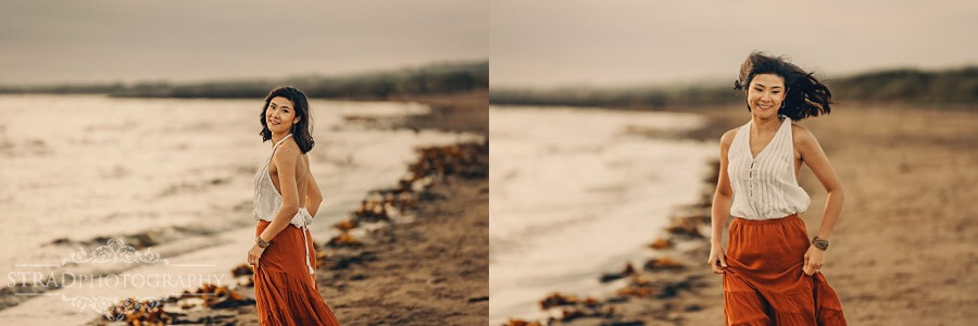 Irvine Beach Family Photoshoot in Scotland
