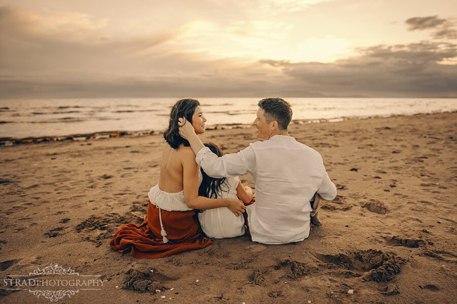 Irvine Beach Family Photoshoot in Scotland