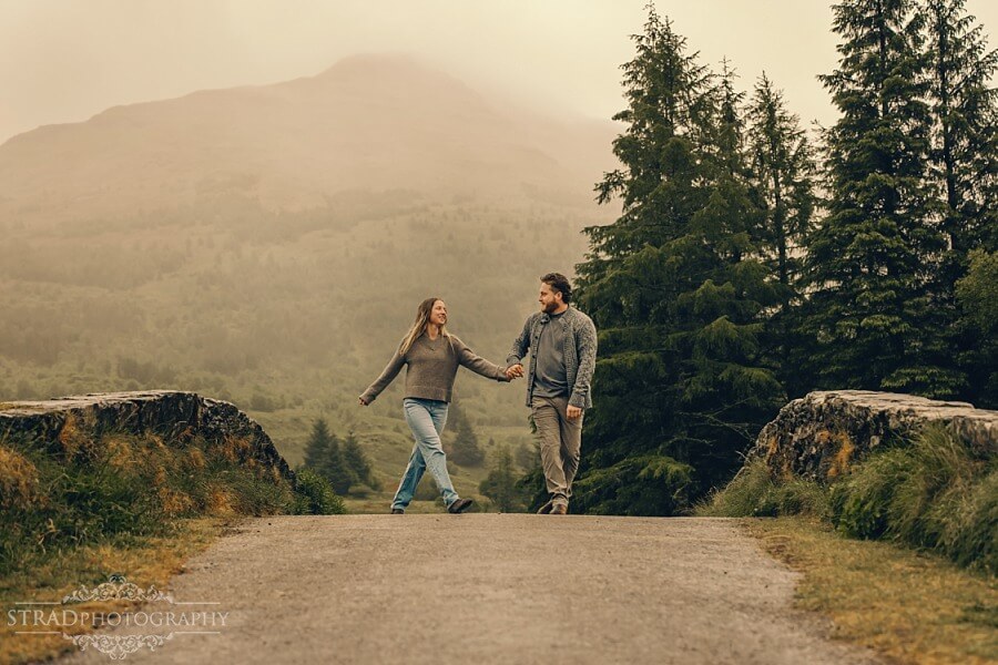 Rainy Scottish Highlands Proposal
