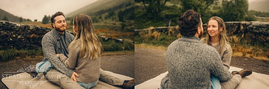 Rainy Scottish Highlands Proposal