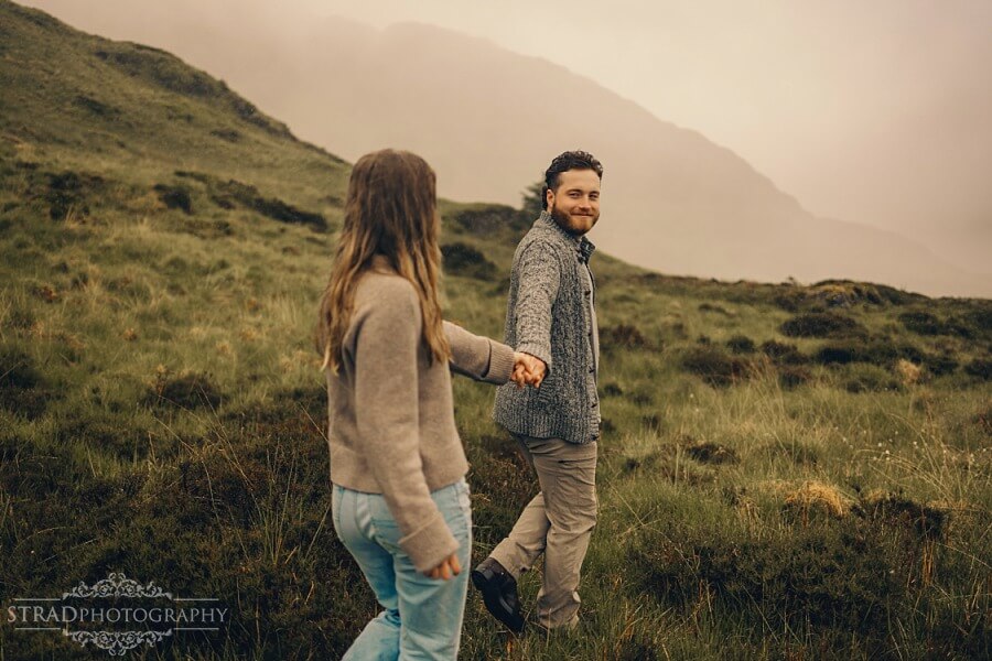 Rainy Scottish Highlands Proposal