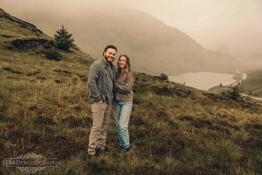 Rainy Scottish Highlands Proposal