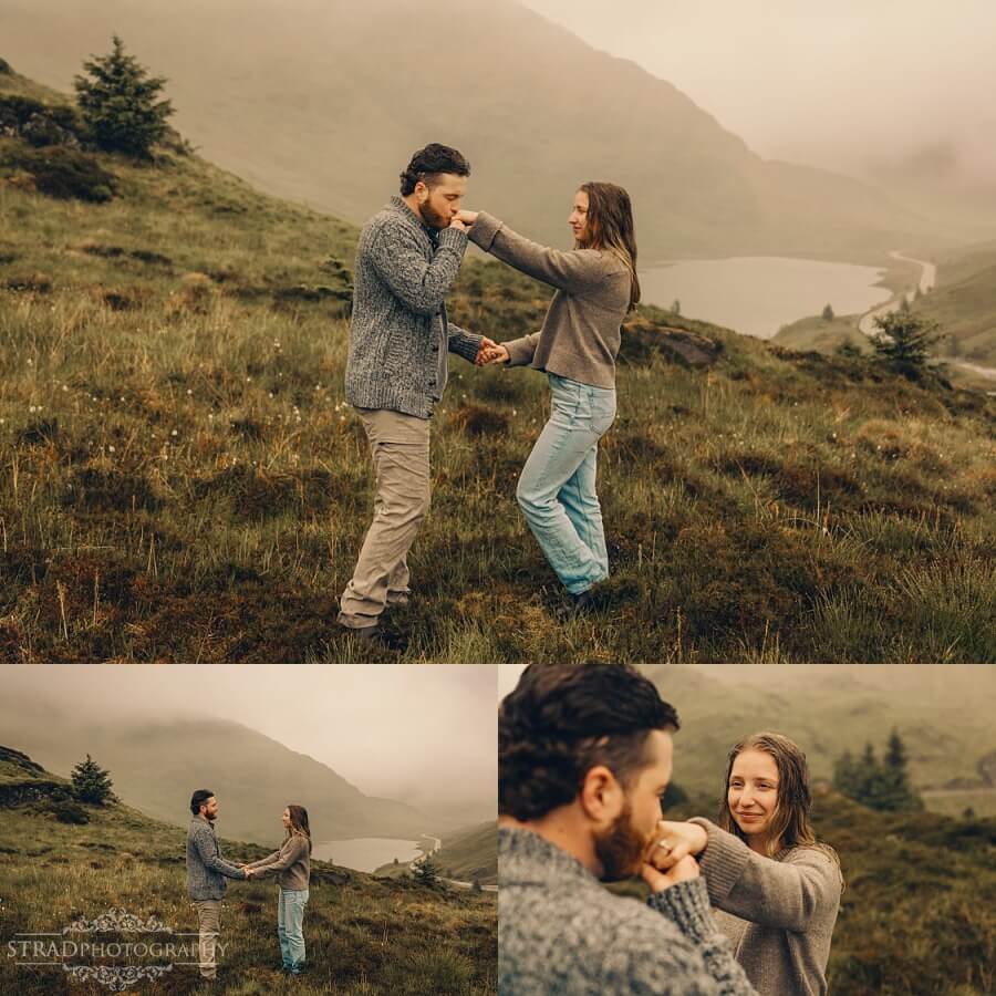 Rainy Scottish Highlands Proposal