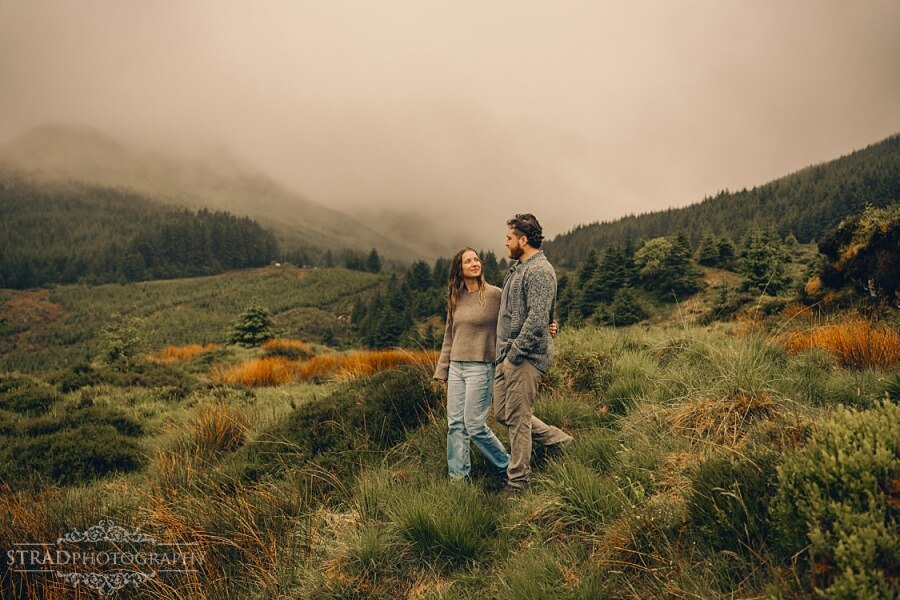 couple walking holding hands