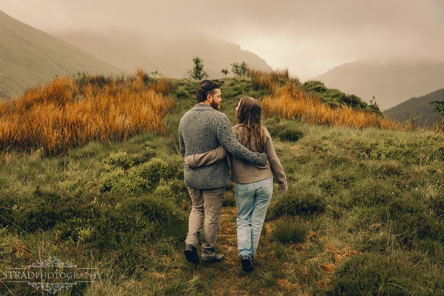 Rainy Scottish Highlands Proposal