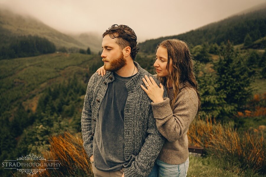 Rainy Scottish Highlands Proposal