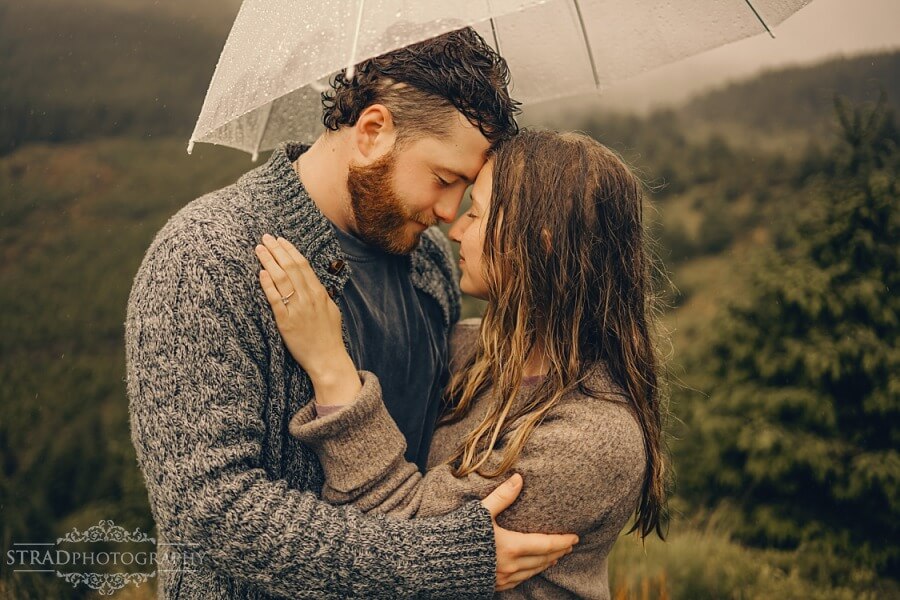 Rainy Scottish Highlands Proposal