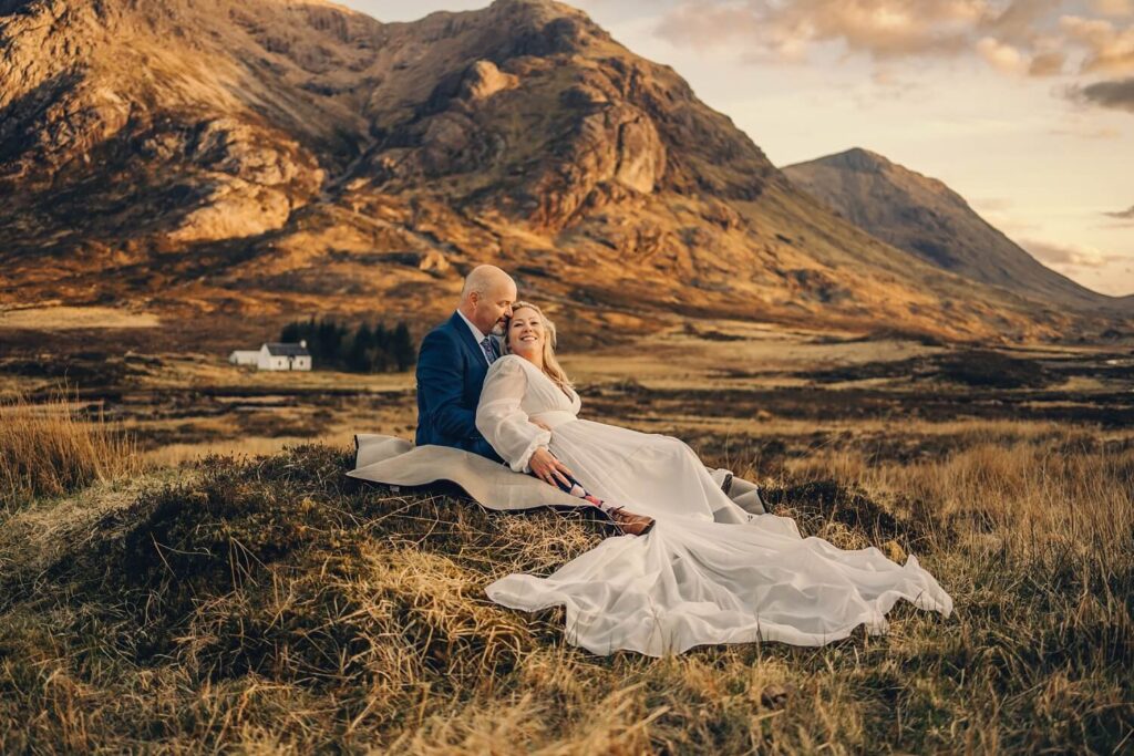 Altnafeadh white house couples photography Glencoe