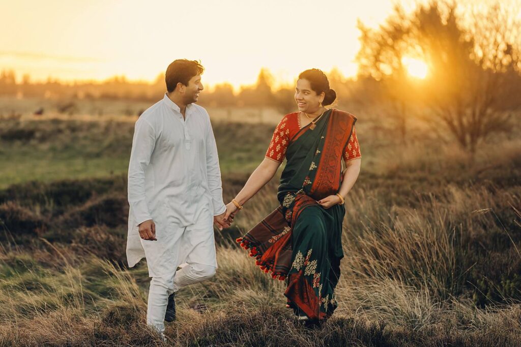 Winter sunrise maternity session in Paisley